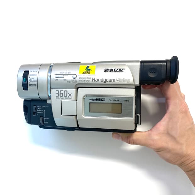 소니 CCD-TRV87 8mm 캠코더