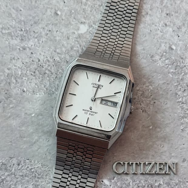 Citizen 시티즌 Square Day-Date 10bar