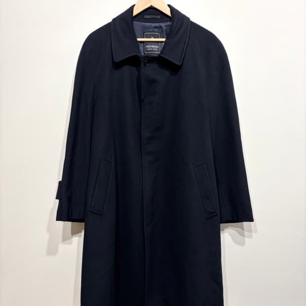 입생로랑 캐시미어 블렌드 롱코트