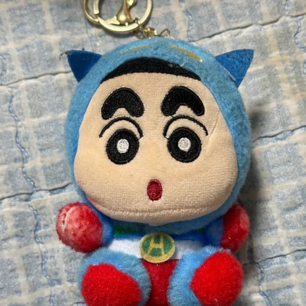 짱구 액션가면 피규어 키링