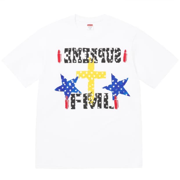 슈프림 FML 티셔츠 화이트 - 26SS
