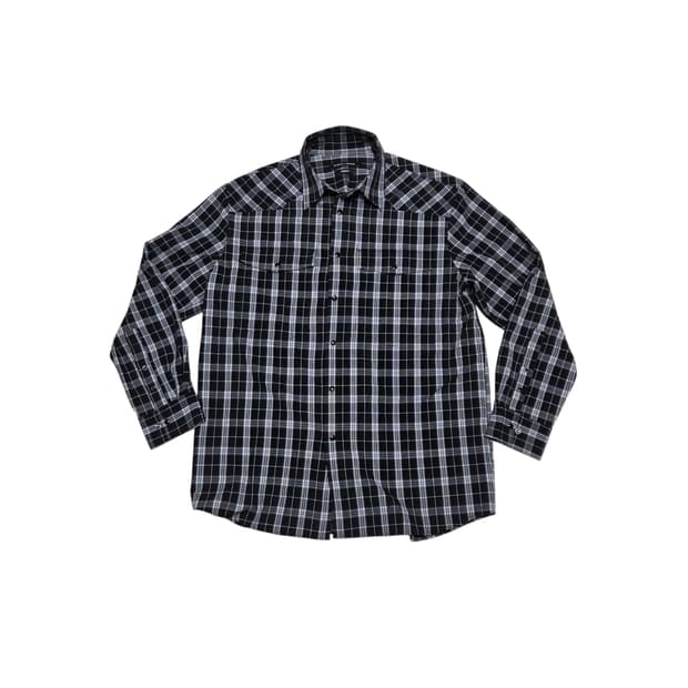 가넷옴므 빈티지 오버핏 체크셔츠