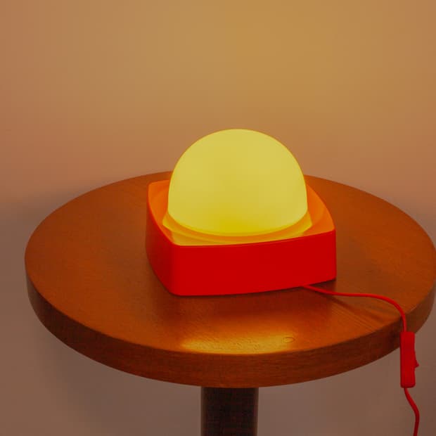 70년대 독일 빈티지 벽조명 hp leuchten 오렌지