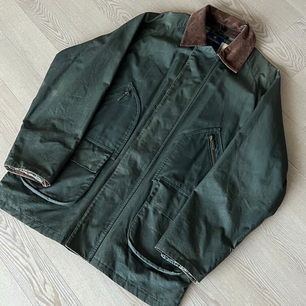 브룩스브라더스 왁스 자켓 L