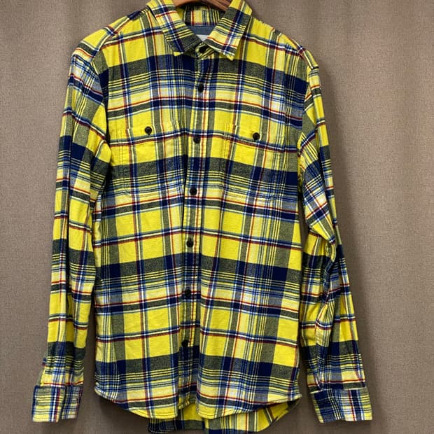 갭 플란넬 체크 셔츠