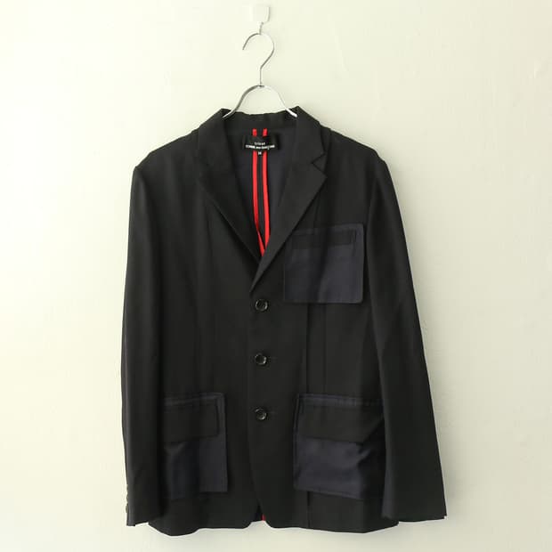 꼼데가르송 트리콧 블레이저 자켓
