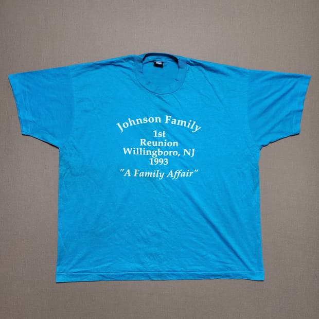 1993 Johnson Family Reunion 빈티지 티셔츠96