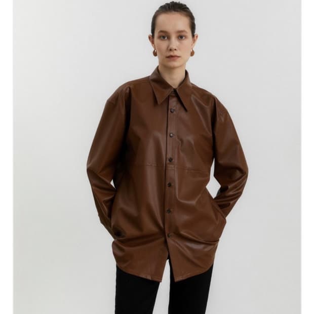 라벨아카이브_레더셔츠