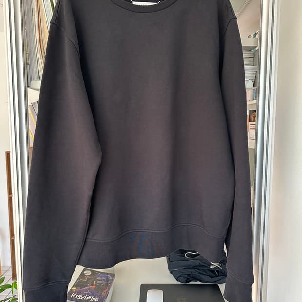 [52]마르지엘라 엘보레더패치 맨투맨 스웨트셔츠