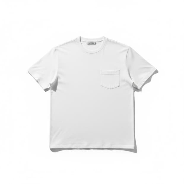 CAMBER 포켓 반팔티 화이트 XL