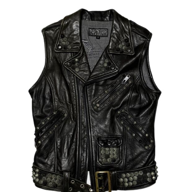 Robin’s Jean Studded Leather Vest