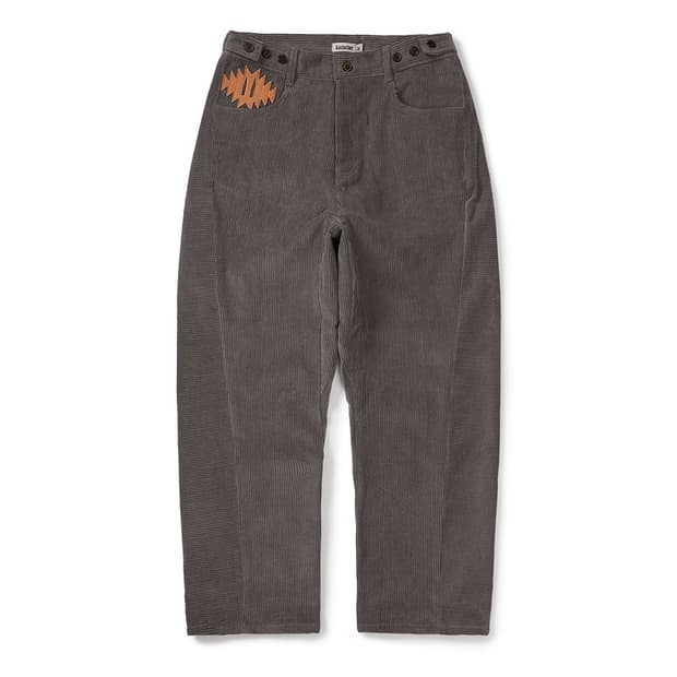 카락터 Wonky corduroy pants / Dusty gray