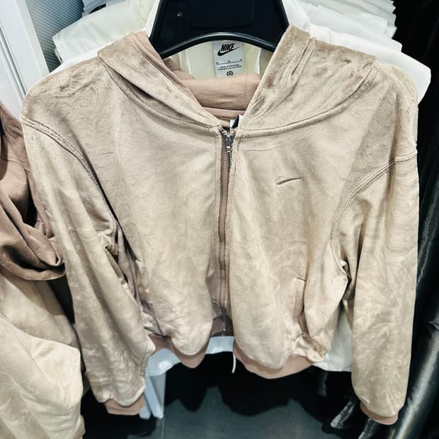 나이키 칠 니트 루즈 벨루어 여성 후드 집업 자켓 HJ0958-233