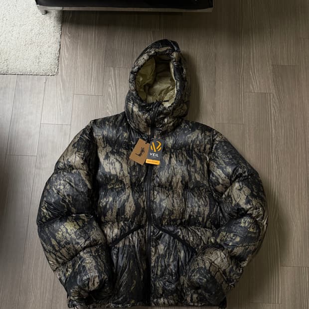 Stussy 스투시 다운 렐릭 카모 L 