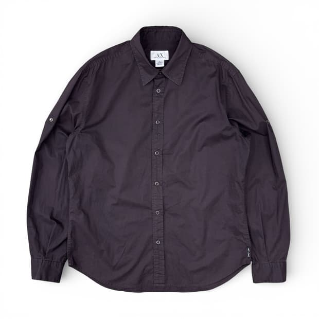 90's 아르마니 익스체인지 투웨이 셔츠