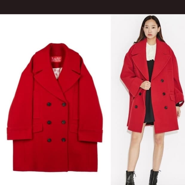 Lucky chouette 럭키슈에뜨 코트 새상품