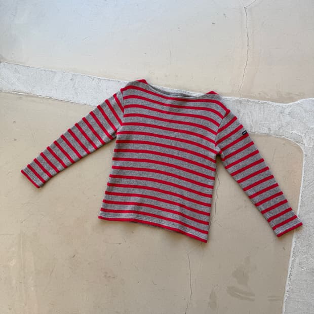 세인트 제임스 스트라이프 니트