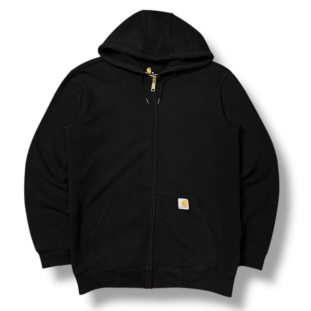 칼하트 블랙 후드집업 m