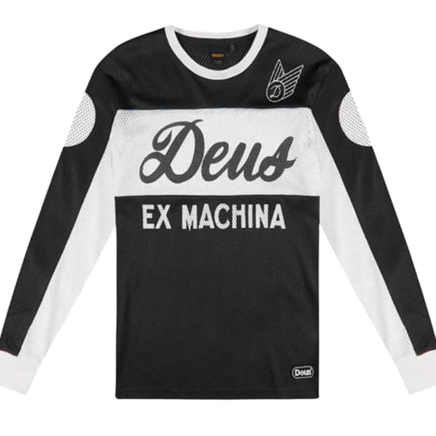 데우스 엑스 마키나 세이버 모토 저지 블랙 L