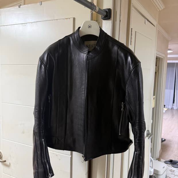 렉토 24ss 고트스킨 모터사이클 자켓