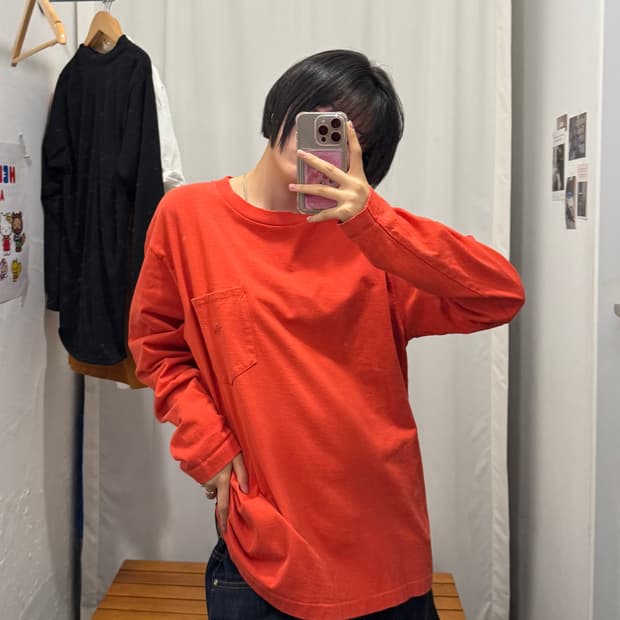 노스페이스 퍼플라벨 롱슬리브 티셔츠