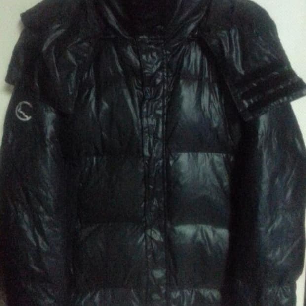 로우알파인 오리털패딩 블랙 100