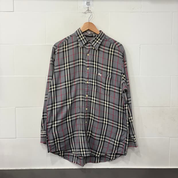 버버리 클래식 노바 체크 셔츠