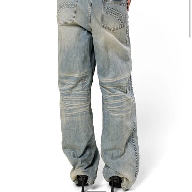 [구해요] 레이서월드와이드 PYRAMID EMBOSSED DENIM