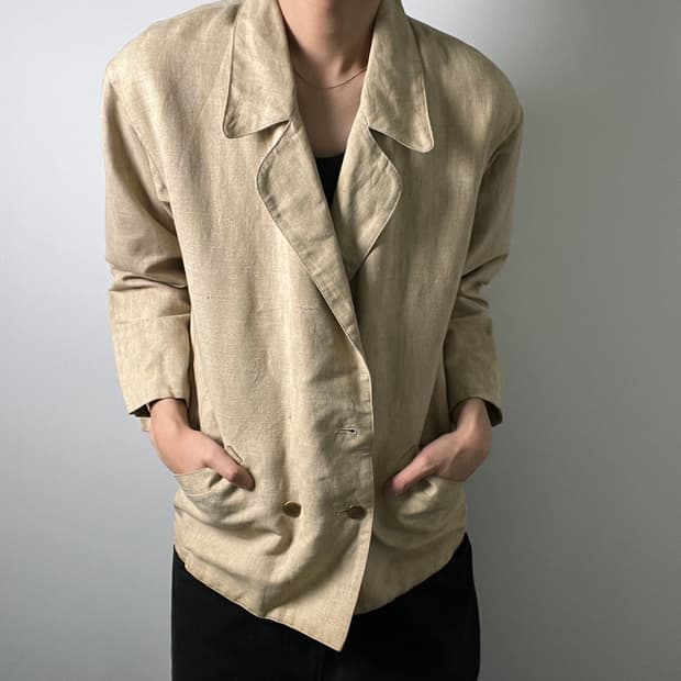 Domon 도몬 옴므 린넨 초어 자켓 M