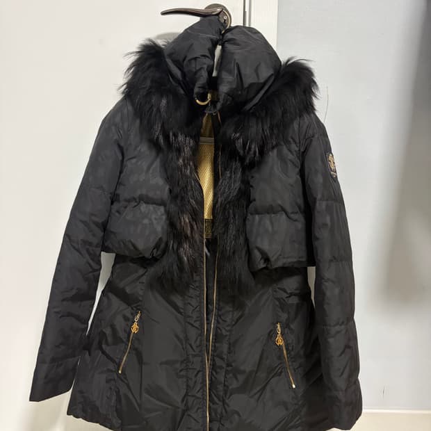 [남들과는 다르달까요..] 로베르토 카발리 하이넥 퍼 패딩