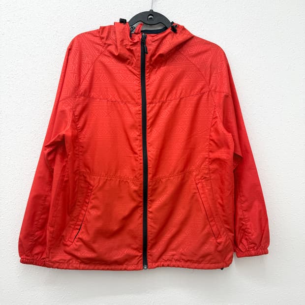 FieldCore 패턴 윈드브레이커 바람막이