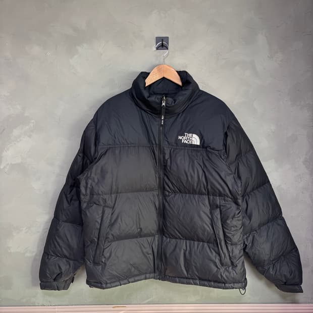 노스페이스 700 에코 눕시 구스다운 패딩 블랙