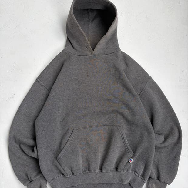 90s Russell Hoodie (charcoal)