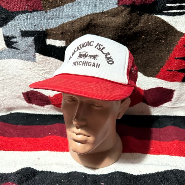 [빈티지] •Vintage Mackinac Island Trucker C