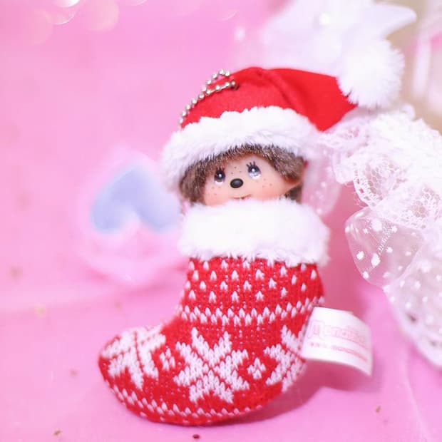 몬치치 크리스마스 미니 키링