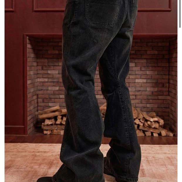 아르반 엔지니어드 플레어 커브드 데님(3)