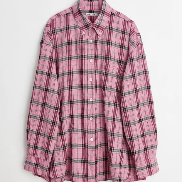 Our Legacy Borrowed BD Shirt Cerise 