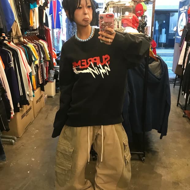 Supreme X Yohji Yamamoto Crewneck - 20fw