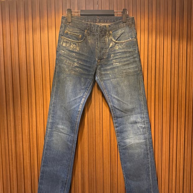 디올옴므 06블루왁스 코팅진