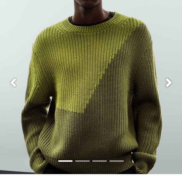 Cos 코스 옴므 니트 100