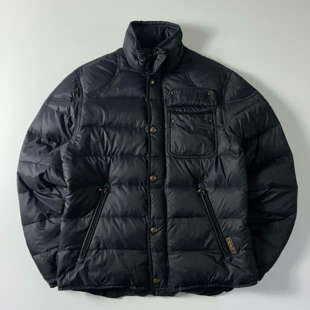 Polo  폴로 랄프로렌 블랙 헌팅포켓 덕다운 패디드 자켓
