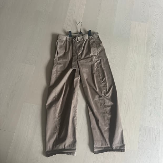 Lemaire belted pants