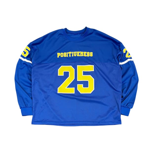 POSITIVENESS 롱슬리브 매쉬 져지 (2XL) 