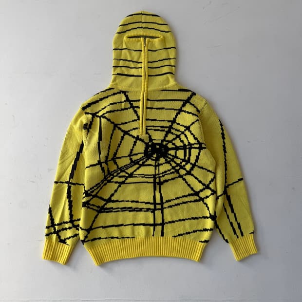 FETCH SPIDER WEB HOODIE KNIT