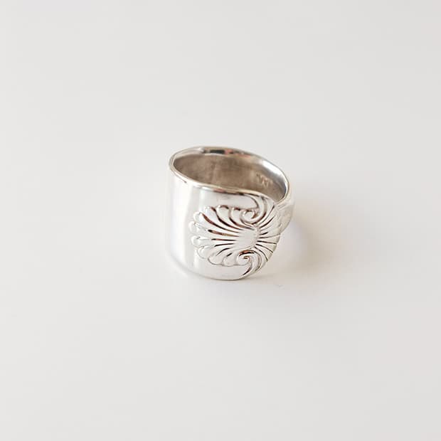 1900s 엔틱 스푼으로 만든 엔틱빈티지 스푼링