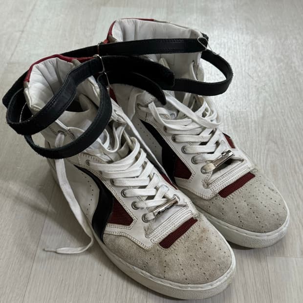 dior homme/08fw double strap hightop/42