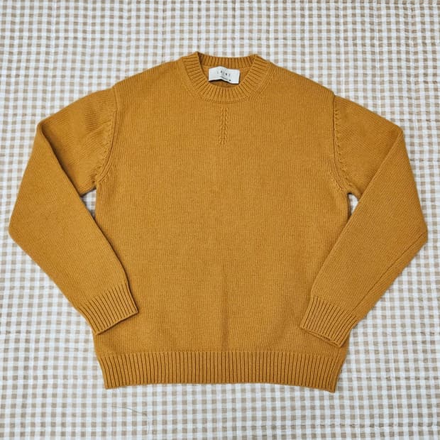 LAINE 램스울 니트 스웨터 남자100