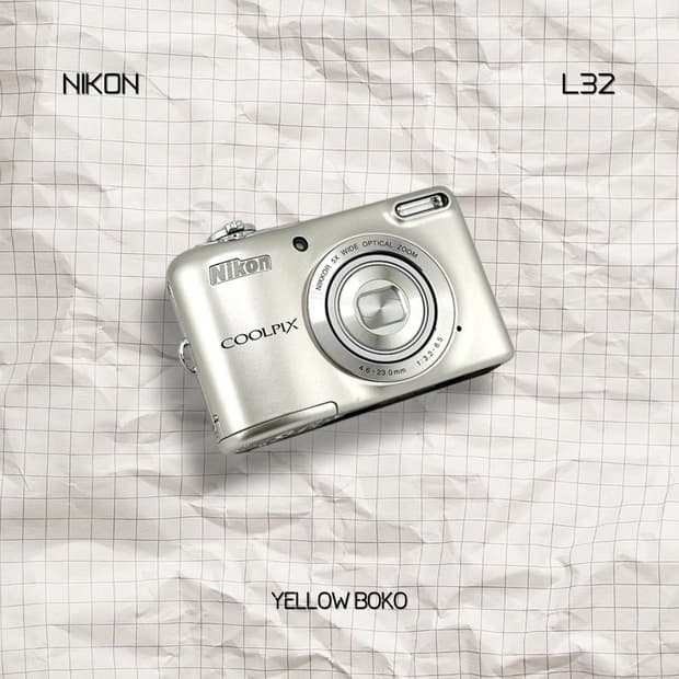 [여행용 Pick!] Nikon 니콘 쿨픽스 L32 레트로 디지털 카메라