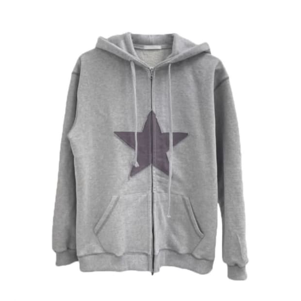 스타 후드집업
