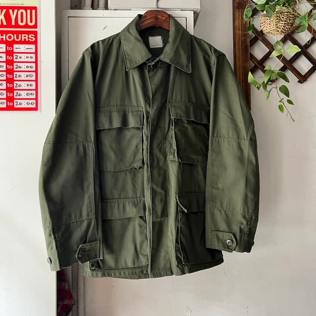 [S]80's 오리지널 U.S ARMY 미 육군 멀티포켓 밀리터리 자켓